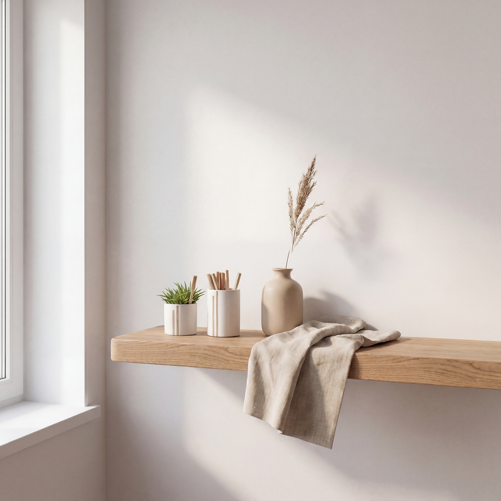 Lomvika Stiftehalter aus Beton und Eiche, Ansicht 8