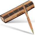 Kugelschreiber aus Olivenholz mit Holzschachtel